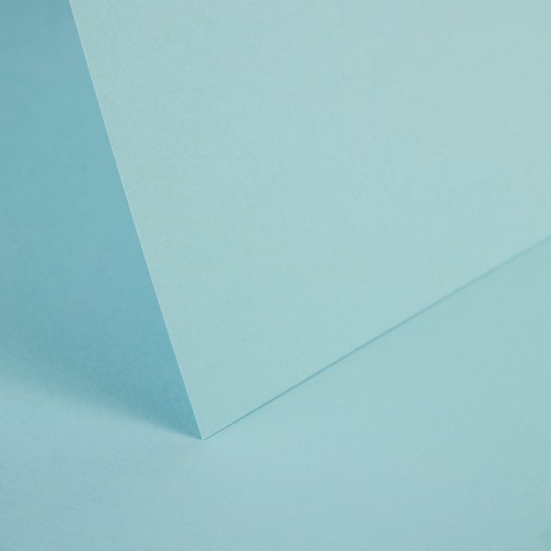 Pale Turquoise Plain Card 240gsm image