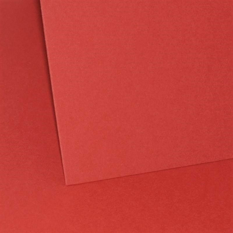 Red Plain Card 290gsm image
