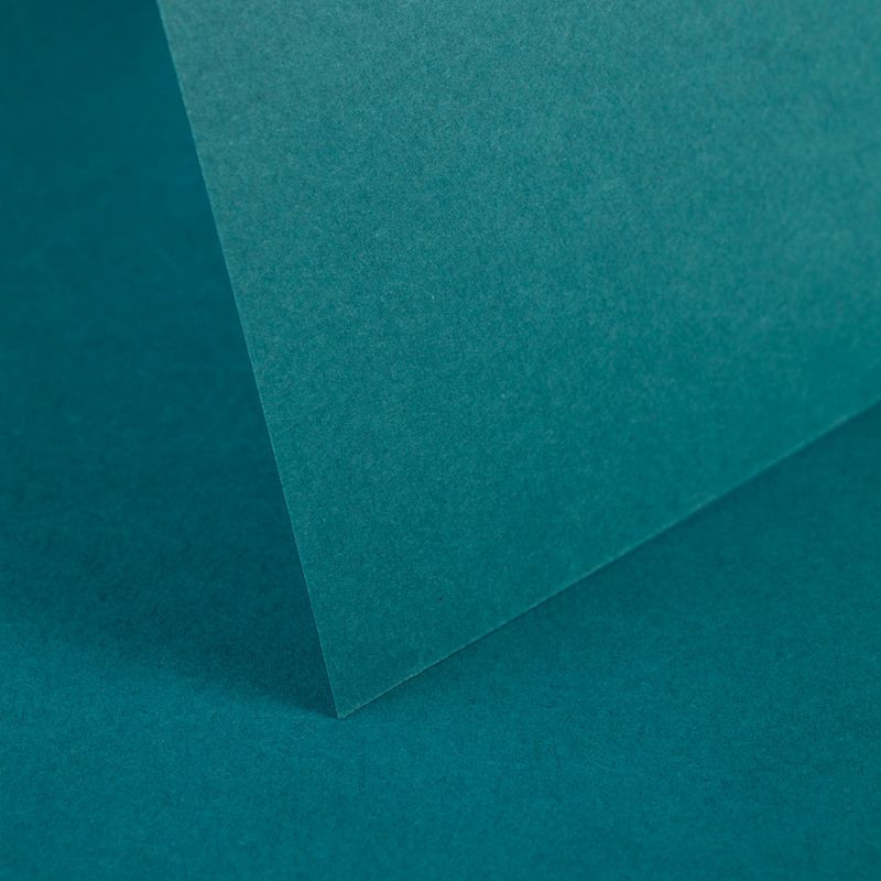 Teal Plain Card 240gsm image