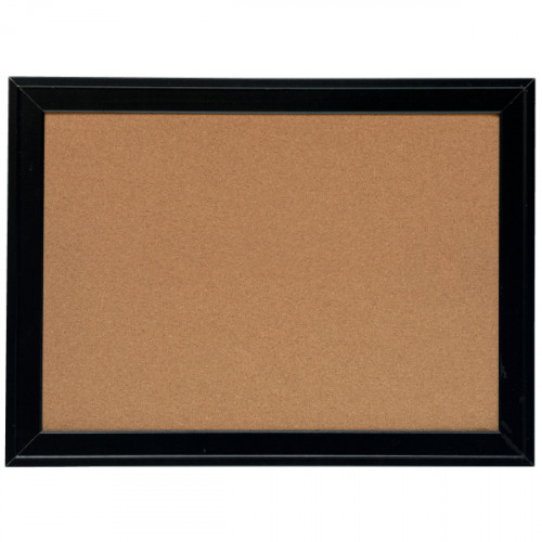 Nobo Classic Corkboard 585 x 430 mm Black Wooden Frame