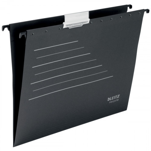 Leitz Alpha® Recycle Card Suspension File V-base, A4, Black