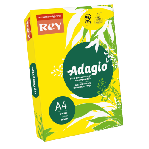 Adagio Yellow A4 80gsm Pk500