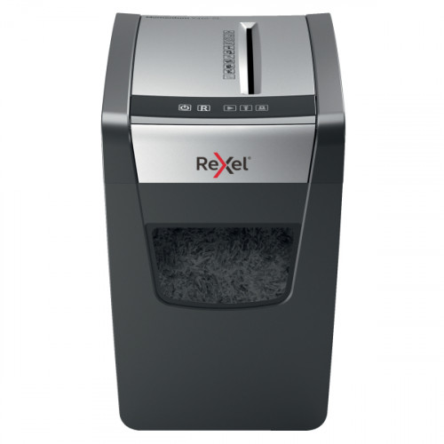 Rexel Momentum X410-SL Slimline Paper Shredder UK - Black