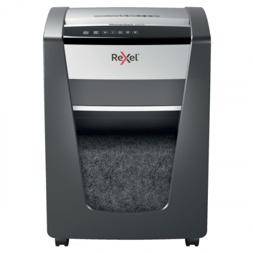 Rexel Momentum X420 UK Paper Shredder - Black