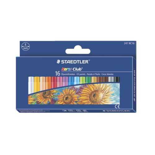 Noris Club Oil Pastels Pk16- Assorted