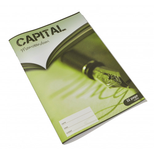 Capital Exercise Book A4 32p F8 Pk5