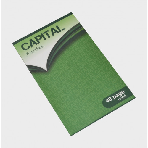 Capital Notebook 165x102 48p F7 Pk10