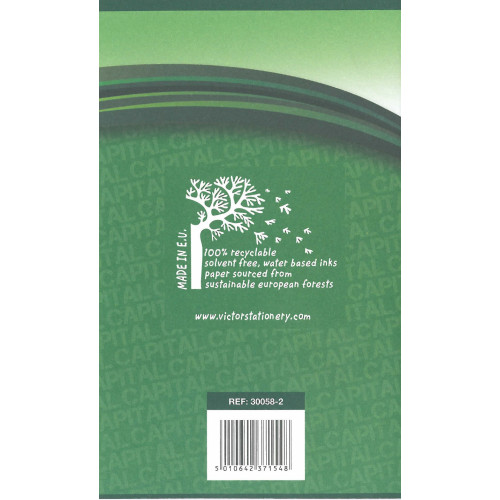 Capital Notebook 165x102 48p F7 Pk10