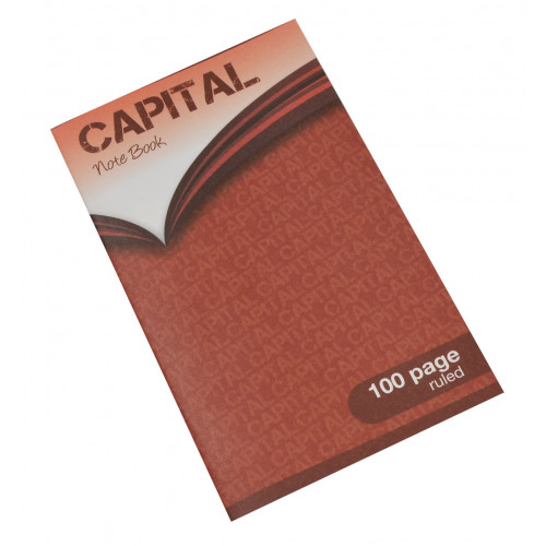 Capital Notebook 165x102 100p F7 Pk5