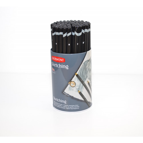 Derwent Sketching Pencils Tub 72-Asstd