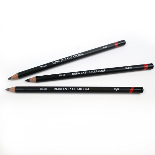 Derwent Charcoal Pencils Tub 72-Assorted