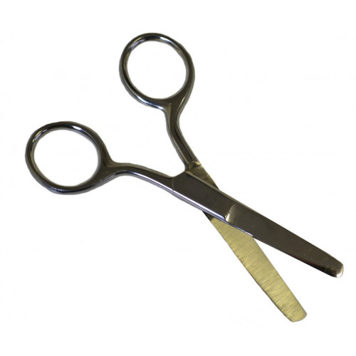 Scissors Steel Round End 12cm (Each)