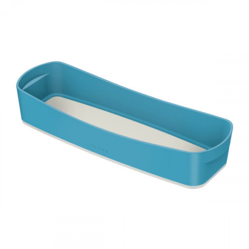 Leitz MyBox Cosy Organiser Tray Long, Storage, W 307 x H 55 x D 105 mm, Calm Blue