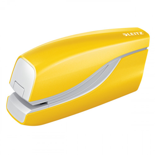 Leitz NeXXt WOW Electric Stapler. 10 sheets. Includes staples. Yellow.