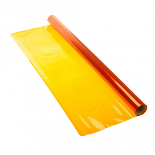 Orange Cellophane Roll 500mm x 4.5m
