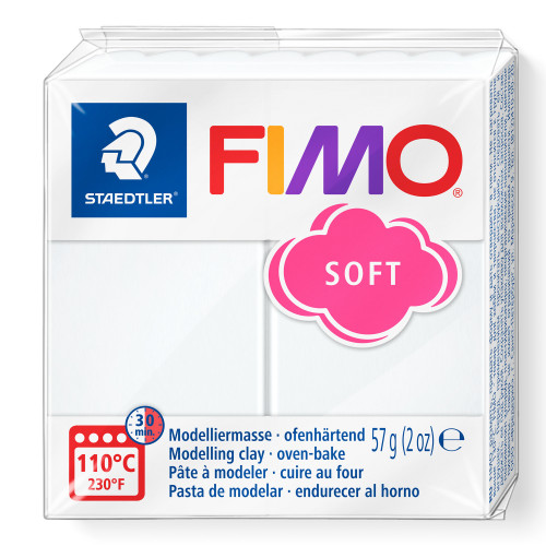 FIMO Soft Block 56g - White