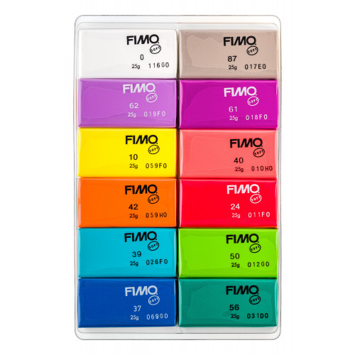 FIMO Soft Colour Pack Half Blocks 25g