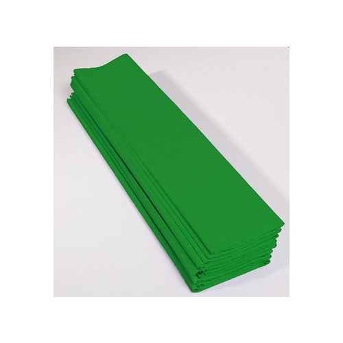 Mid Green Crepe Paper 500mm x 2.5m