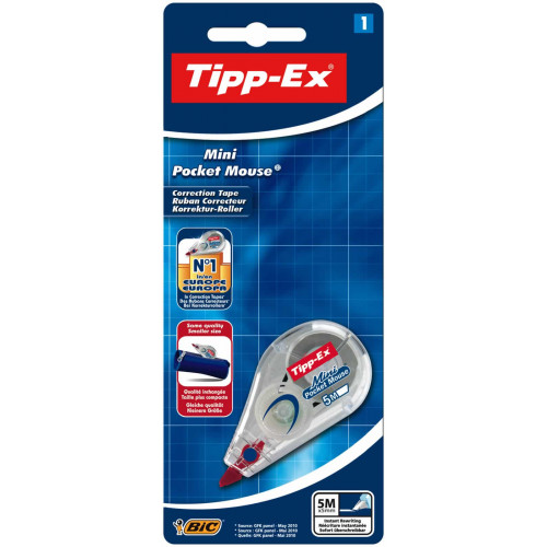 Tipp-Ex Pocket Mouse 5mmx5m-Each