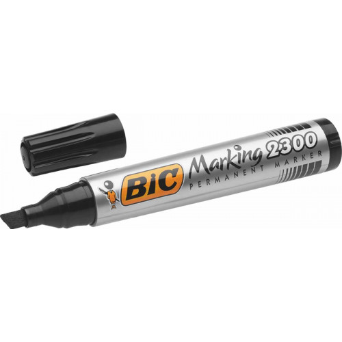 Bic Marker 2300 Chisel Tip Pk4-Assorted