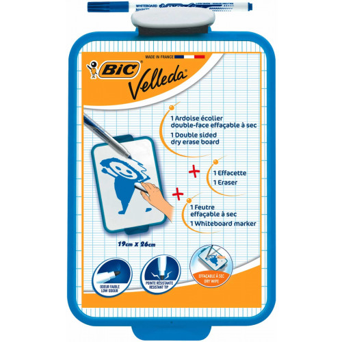 Bic Dry Wipe Board 19x29cm-Each