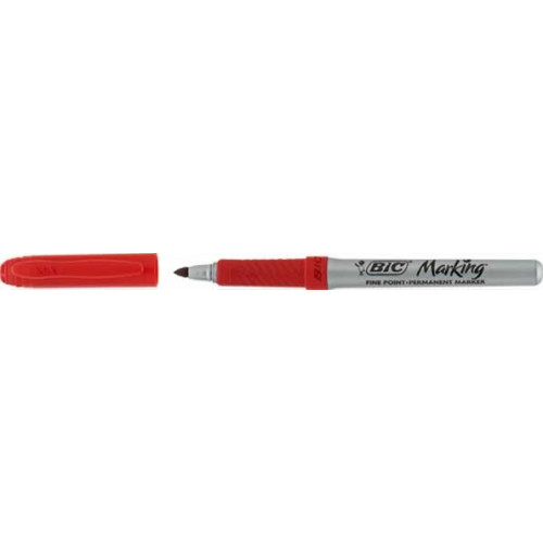 Bic Glass Marker Bullet Tip Pk10-Asstd