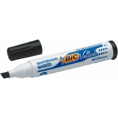 Bic Velleda 1751 Dry Wipe Pk12-Black