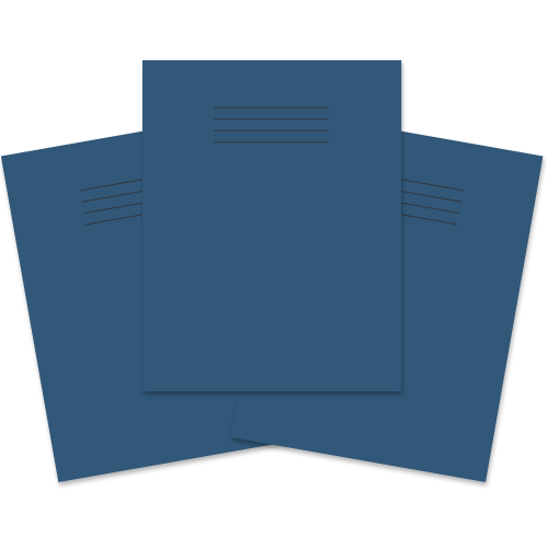 Exercise Book 230x180 80p F8M Dk Blue