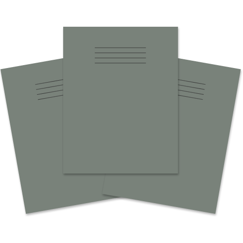 Exercise Book 230x180 80p F8M Grey