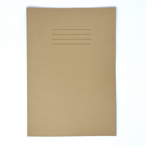 GHP A4 32 Page SEN Books - Buff with Cream Tinted Paper 10mm Squared - Pack of 10