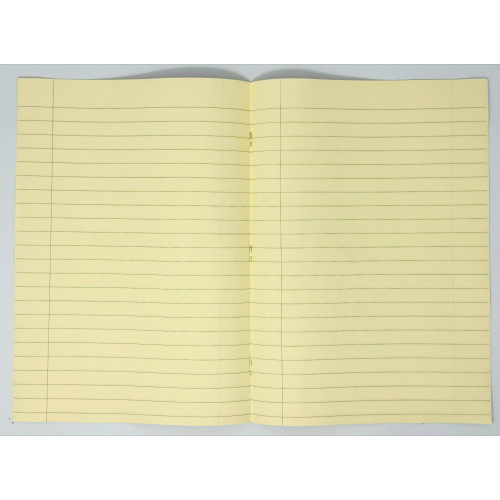 GHP A4 32 Page SEN Books - Pink with Cream Tinted Paper 12mm Lined with Margin - Pack of 10