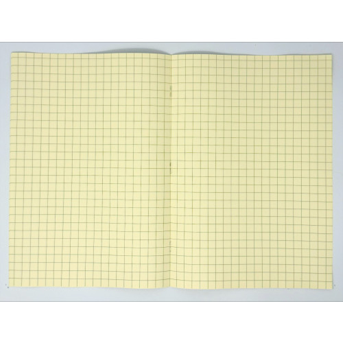 GHP A4 32 Page SEN Books - Brown with Cream Tinted Paper 10mm Squared - Pack of 10