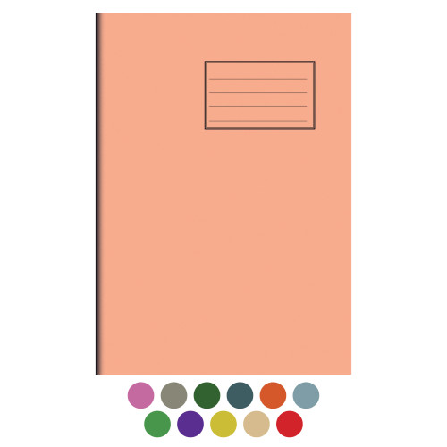 Notes Exercise Book A4 64 pages 8mm Ruled and Margin - Pack of 50