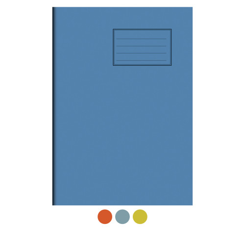 Notes Exercise Book A4 80 pages 20mm Squares Light Blue cover - Pack of 50