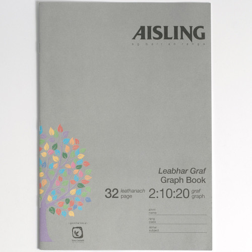 Aisling-A4-Graph-Pad-(ASG1)-Pack-of-5_
