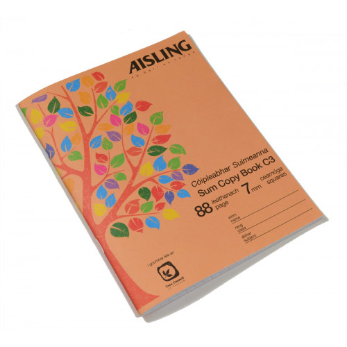 Aisling Exercise Book 200x165 88p S7Pk10