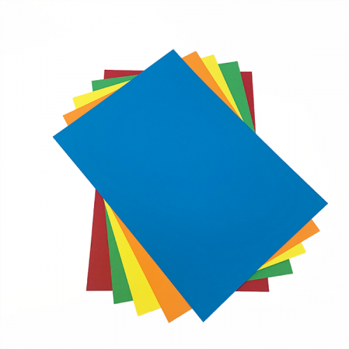 Assorted A4 Coloured Card with Storage Box - Pack of 250 Sheets
