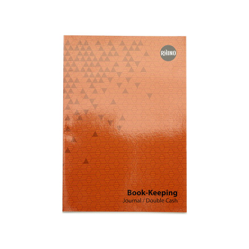 RHINO A4 Book-keeping Book 32 Page, Journal Ruling (Pack 12)