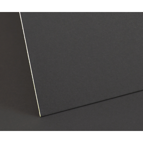 Coloured Card A4 300 Micron - Black (VBKA435) - Pack of 50 Sheets