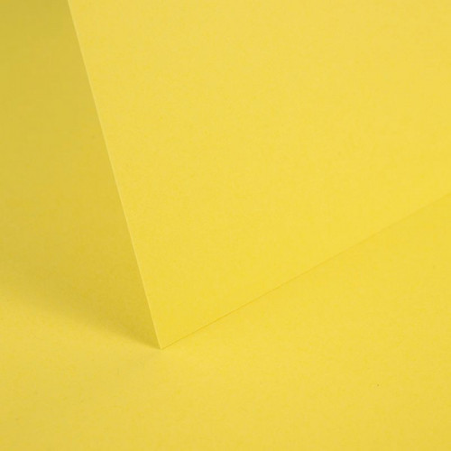 Daffodil Yellow Plain Card 240gsm - A4 | 5 sheets