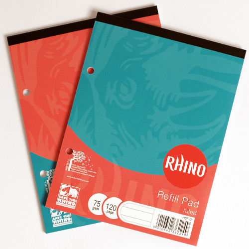 RHINO 8 x 6.5 Refill Pad 60 Leaf, F8 (Pack 6)