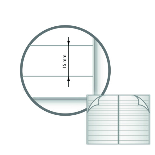 Notes Exercise Book A4 80 pages 15mm Ruled - Pack of 50