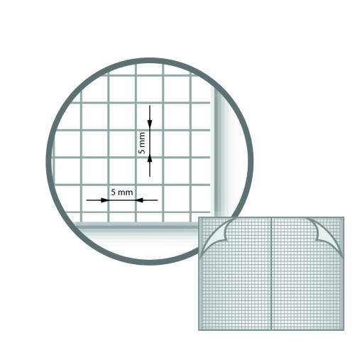 Notes Exercise Book 9" x 7" (230x180) 80 pages 5mm Squares - Pack of 100