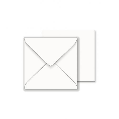 Square White Envelopes 100gsm (181mm x 181mm) - 1 Envelope