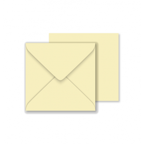 Square Vanilla Envelopes 100gsm (181mm x 181mm) - 1000 Envelopes