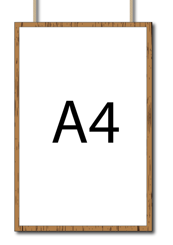 A4 Poster 210mm x197mm