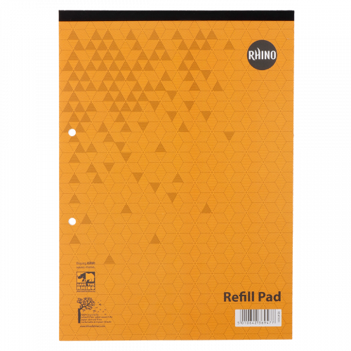 RHINO A4 Refill Pad 50 Leaf, F8M (Pack 10)