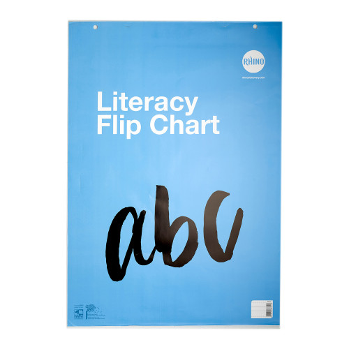RHINO A1 Educational Literacy Flipchart Pad 30 Leaf, FCLTW/B (Pack 5)