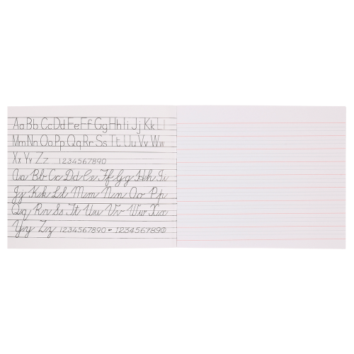 RHINO 6 x 8 Learn to Write Book 32 Page, Narrow-Ruled LTW4B:15R (Pack 25)
