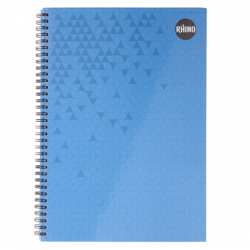 RHINO A4 Twinwire Casebound Book 160 Page, F8 (Pack 5)